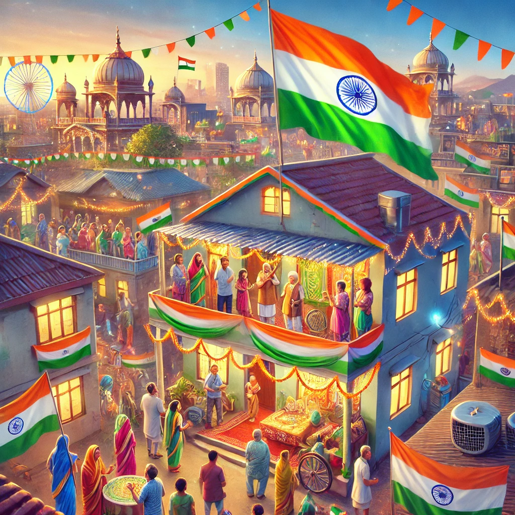 DamanAura Banner — Har Ghar Tiranga